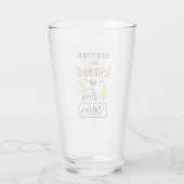 Kaas en bier tot 50 jaar zondagglas glas (Achterkant)