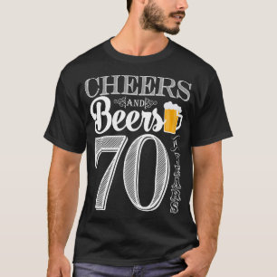 Kaas en bier tot 70 jaar Man T-Shirt