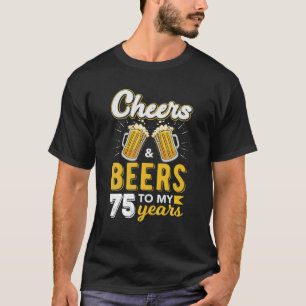 Kaas en bier tot 75 jaar oud Drink T-shirt