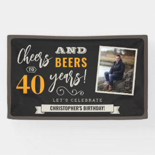 Kaas en bier Verjaardag Foto banner 3x5