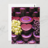 Kaas en druiven briefkaart (Voorkant / Achterkant)