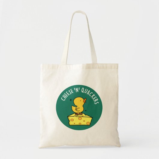 Kaas en makreeltjes tote bag (Voorkant)