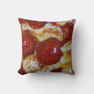 Kaas en Pepperoni Pizza Feest Kussen