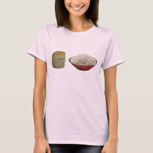 kaas en rijst t-shirt