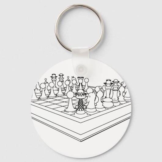 Kaas- en schaakartikelen: sleutelhanger (Voorkant)