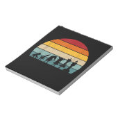 Kaas Evolution Retro  Gift for a Chess Notitieblok (Gedraaid)