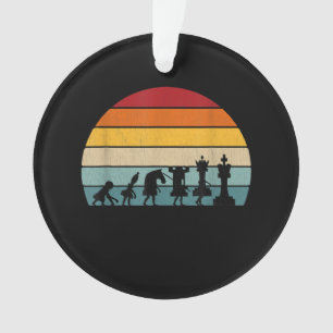 Kaas Evolution Retro  Gift for a Chess Ornament