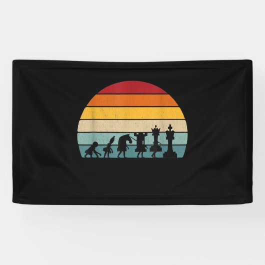 Kaas Evolution Retro  Gift for a Chess Spandoek (Horizontaal)