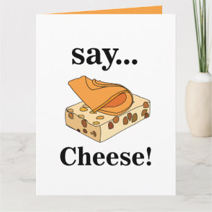 Kaas Foodie Grappige Verjaardag Kaart