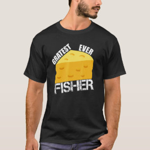 Kaas Grappig Grootste Ooit Visser Pret Vis Grappig T-shirt