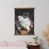 kaas hangend wandkleed (Slaapkamer)