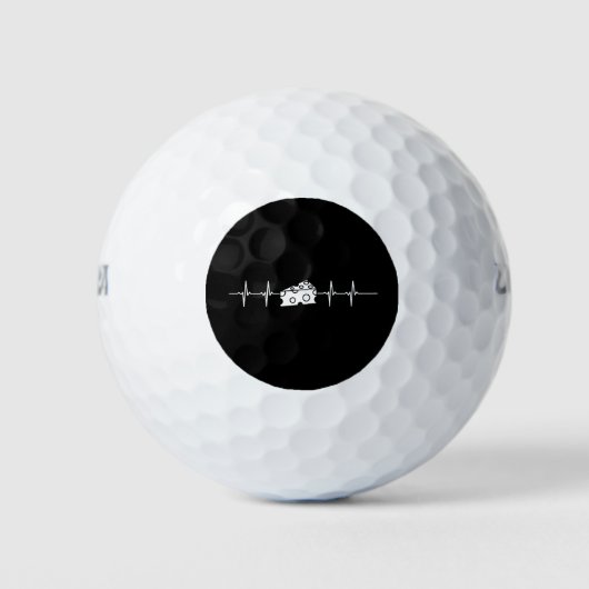 Kaas hartslag golfballen (Voorkant)