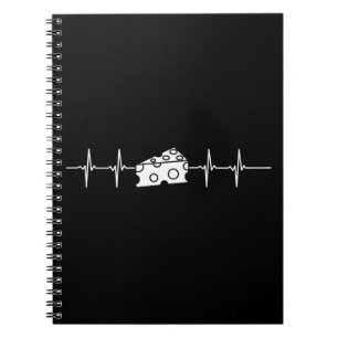 Kaas hartslag notitieboek