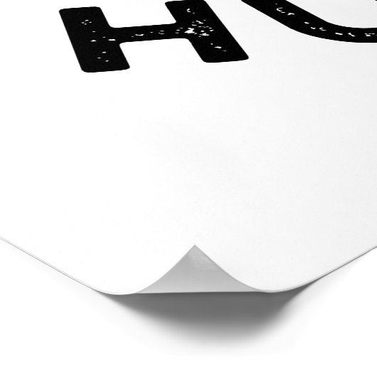 Kaas Hoera Grappige Kaas Pun Poster (Hoek)