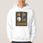 Kaas in stukken hoodie (Voorkant)