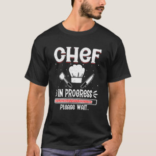 Kaas in uitvoering Cook Sous Chef Culinaire Cuisin T-shirt