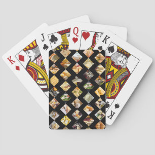 Kaas is alles wat je nodig hebt puzzel pokerkaarten