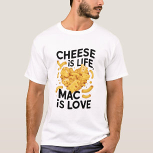 Kaas is leven, Mac is liefde T-shirt