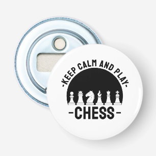 Kaas - Kalm houden en schaak afspelen Button Flesopener