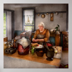 Kaas - Keuken - Schoonmaakkersen Poster