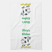 Kaas Koe Mouse Kitchen Hand Towel Theedoek (Verticaal)