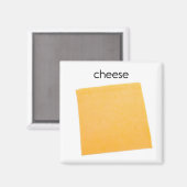 Kaas Koelkast Magnet Magneet (Voorkant / Achterkant)