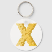 Kaas Letter X Sleutelhanger (Voorkant)