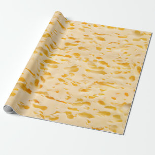 Kaas met gaten cadeaupapier