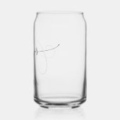 Kaas Minimale zwarte witte ritssluiting Aangepast  Blikvorm Glas (Links)