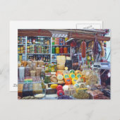 Kaas, olijven en noten briefkaart (Voorkant / Achterkant)