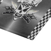 Kaas op de huid en op de huid snijplank (Hoek)