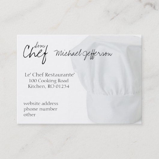 Kaas Pet Visitekaartjes (Voorkant)