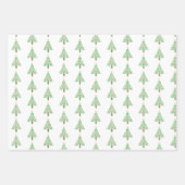 Kaas Piece-kerstboom Inpakpapier Vel (Voorkant 2)