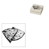 Kaas Quesadillas Mexican Food Appetizer Queso Rubberstempel (Gestempeld)