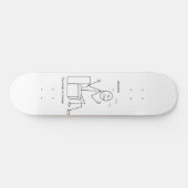 kaas skateboard (Horizontaal)