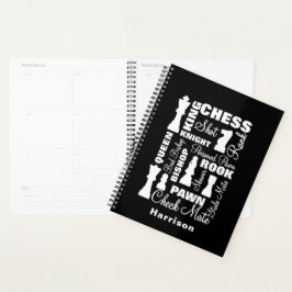 Kaas Spelers Typografie Grafisch Gepersonaliseerd Planner