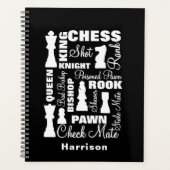 Kaas Spelers Typografie Grafisch Gepersonaliseerd Planner (Voorkant)