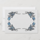 Kaas tot 25 jaar Silver 25th Jubileum Grey Kaart (Achterkant)