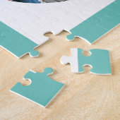 Kaas tot 80 jaar Nummer 80 Photo Collage Square Legpuzzel (Zijkant)