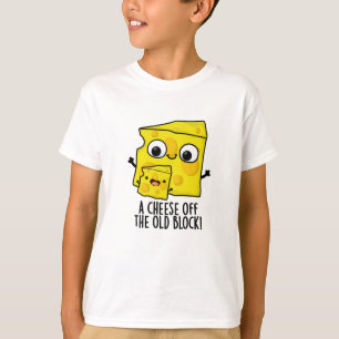 Kaas uit het oude blok Grappig eten woordspeling T-shirt