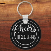 Kaas (uw leeftijd) Sleutelhanger (Voorkant)