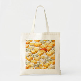Kaas Variëteit Patroon Tote Bag