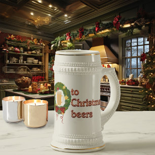 Kaas voor kerstbier bierpul