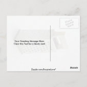 Kaas voor keuken briefkaart (Achterkant)