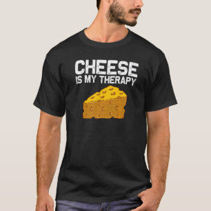Kaas voor mannen Ricotta Kaas I Love Cheese T-shirt