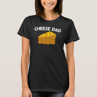 Kaas voor vader Ricotta Kaas I Love Cheese T-shirt