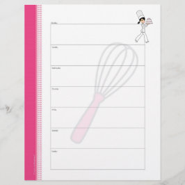 Kaas Weekly Meal Planner Pages