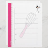 Kaas Weekly Meal Planner Pages (Voorkant / Achterkant)