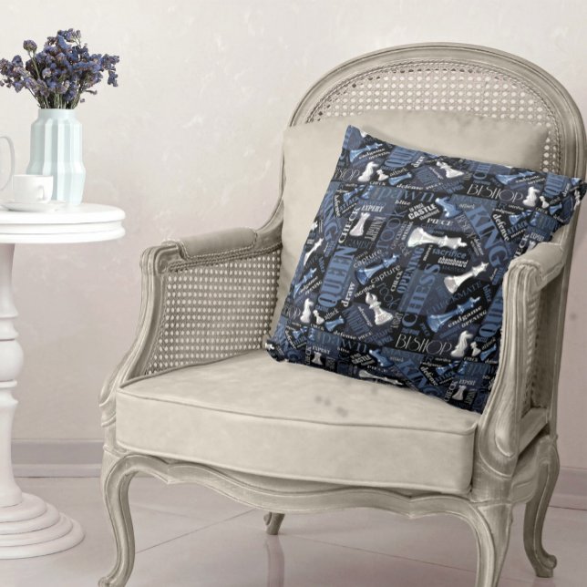 Kaas Zilver en Blauw ID784 Kussen (Creator heeft geüpload)