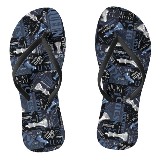 Kaas Zilver en Blauw ID784 Teenslippers (Voetbed)